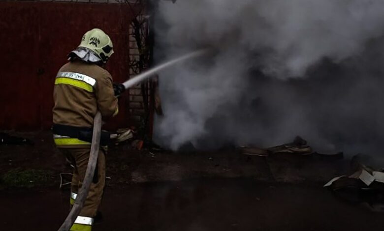 Пожежа в гаражі