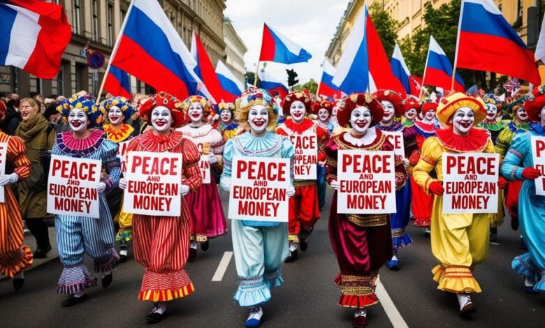 протести росіян