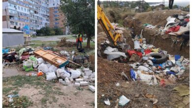 Сміттєзвалища в Корабельному районі