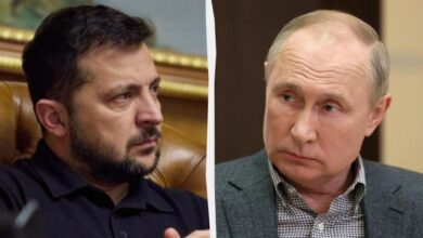 Зеленський та Путін