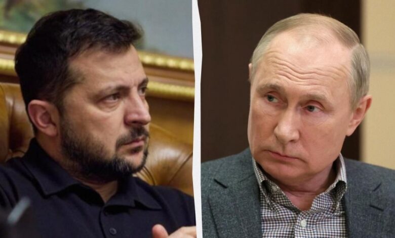 Зеленський та Путін