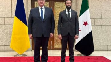 Глава МЗС України Андрій Сибіга зустрівся з новим сирійським лідером Ахмедом аль-Шараа. МЗС України
