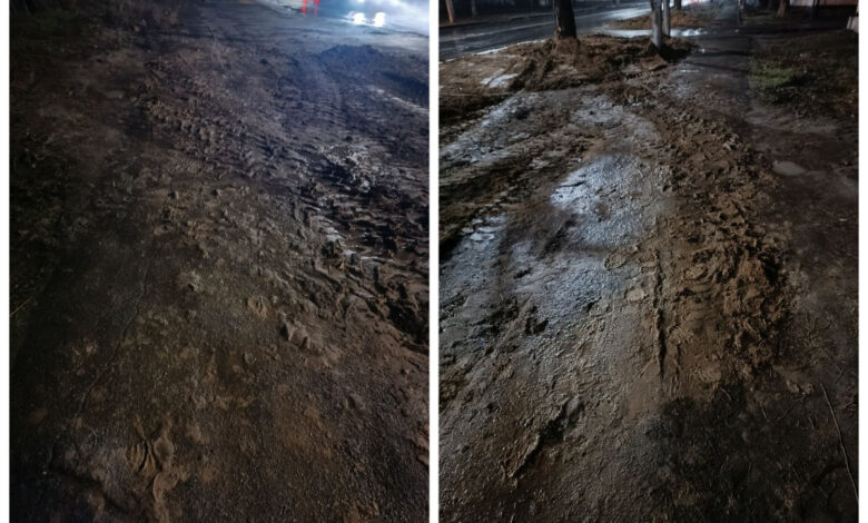 Бруд на вулиці Волкова