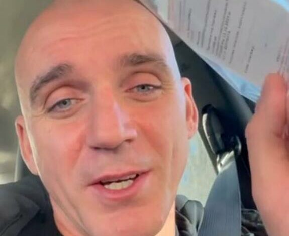 Олександр Сєнкевич - порушник ПДР