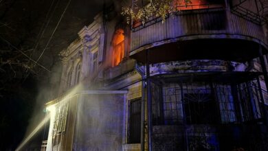 Пожежа в Миколаєві