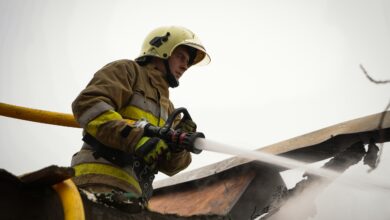 Пожежники за роботою