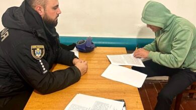 Поліція затримала порушника