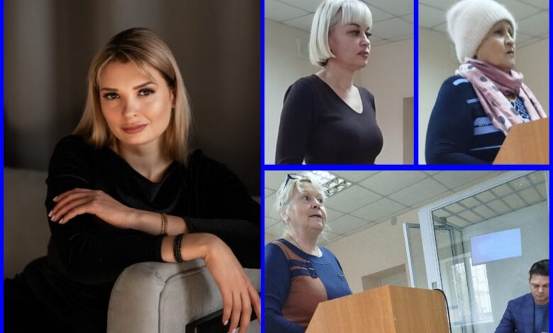 Депутатка Єлизавета Тріщанович, її свідки та адвокат
