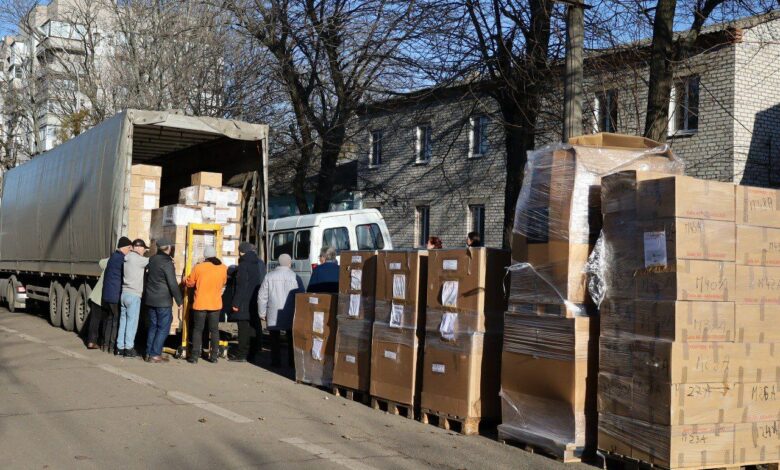 Гуманітарна допомога з Франції