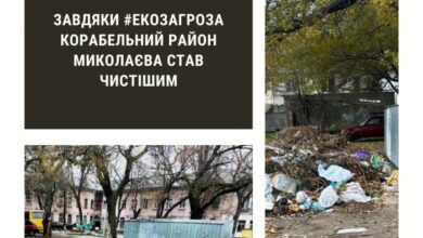 Свалка в Корабельному ліквідована