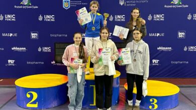 Юні фехтувальниці