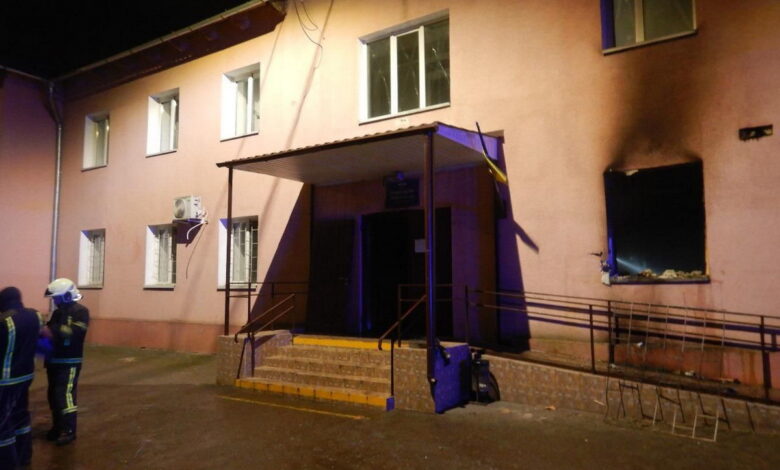 Підпал Корабельного райсуду м. Миколаєва