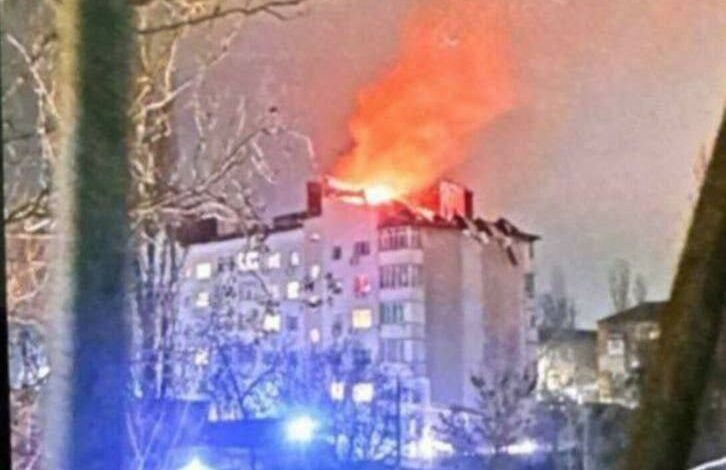 Влучання в житловий будинок
