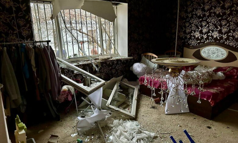 Наслідки атаки російських БпЛА в Миколаєві