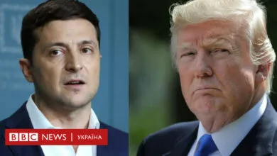 Володимир Зеленський та Дональд Трамп