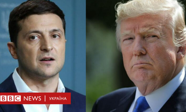 Володимир Зеленський та Дональд Трамп