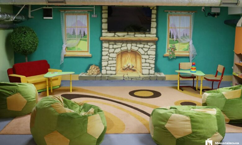 укриття в дитячому садочку