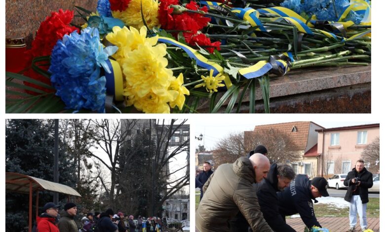 В Миколаєві вшановують пам'ять Небесної сотні