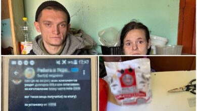 Затримані терористи та їх знаряддя