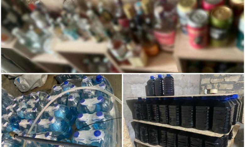 Конфіскований спирт та "елітний" алкоголь