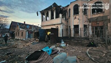 Атака рф на Херсон