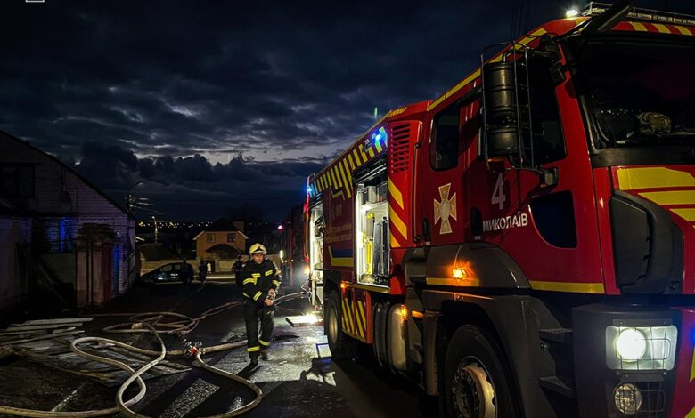 Рятувальники в Миколаєві