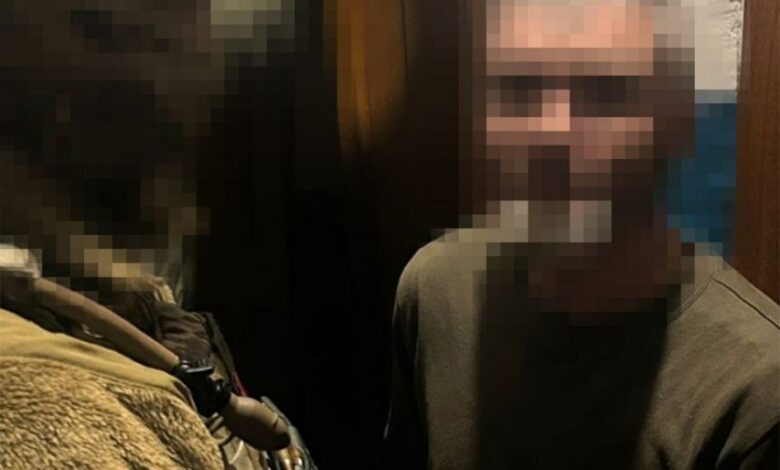 Затриманий злочинець.