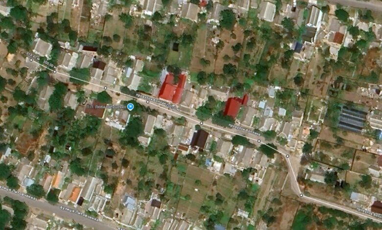 Провулок Боплана на карті Google Maps,