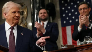 Дональд Трамп звернувся до Конгресу (Фото: Win McNamee/Pool via REUTERS)