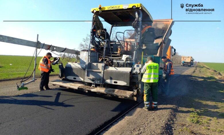 Робочий момент на відновлюваній трасі