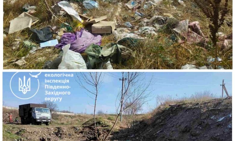 Ліквідація сміттєзвалища в Корабельному