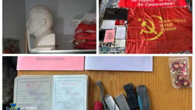 викрито підпілля комуністів, що діяли проти України