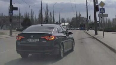 Момент порушення, зафіксований відеокамерою