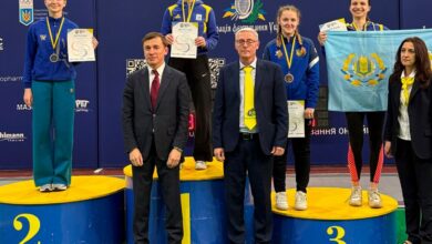 Мілана Степовик на вищому щаблі п'єдестала пошани