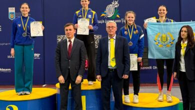 Мілана Степовик на вищому щаблі п'єдестала пошани