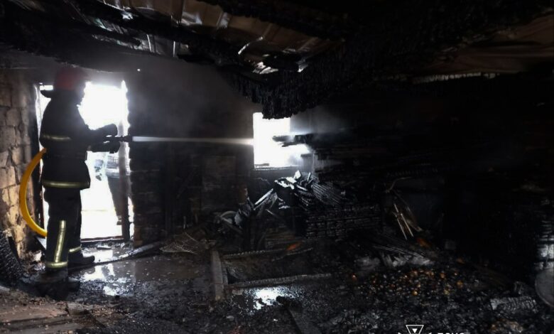 Вогнеборці працюють