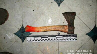 Сокира як знаряддя вбивства (ілюстрація)