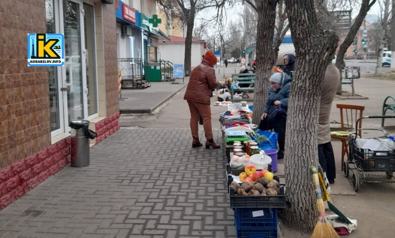 Стихійна торгівля в Корабельному (2025 рік)