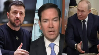 Зеленський, Рубіо, путін