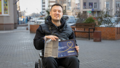 Юрій Степанець, комік, блогер, громадський діяч і волонтер. Фото: Нова пошта