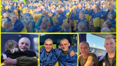 Повернені з рф військовополонені