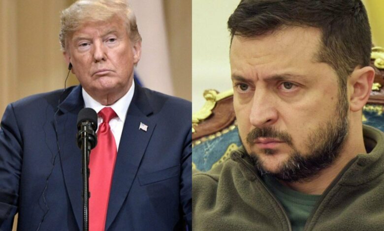 Володимир Зеленський та Дональд Трамп