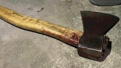Сокира як останній аргументу дискусії (ілюстрація)