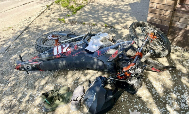 Мотоцикл проти вантажівки "не тягне"...