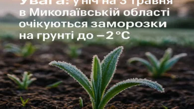 Увага: заморозки!