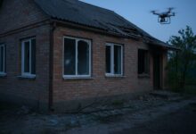 пошкодження будинку через обстріли