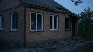 пошкодження будинку через обстріли