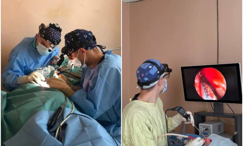 Йде операція з використанням нового обладнання