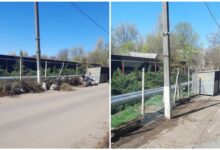 прибирання сміття на Райдужній