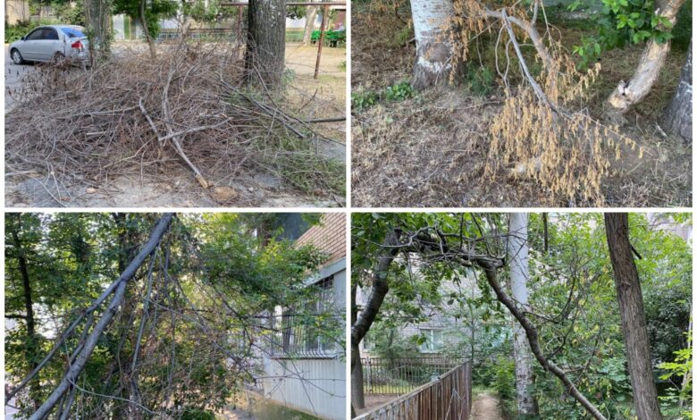 На Корабелів прибудинкова територій чекає на прибирання